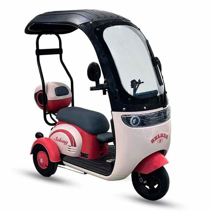 L-U1P:Electric Leisure Tricycle with Canopy For Three Passengers Electric Scooter